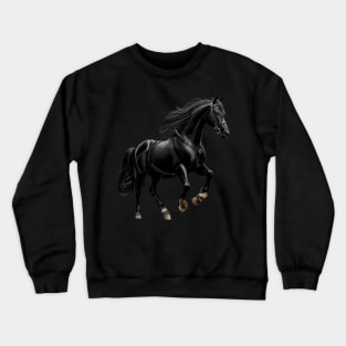 horse riding Crewneck Sweatshirt